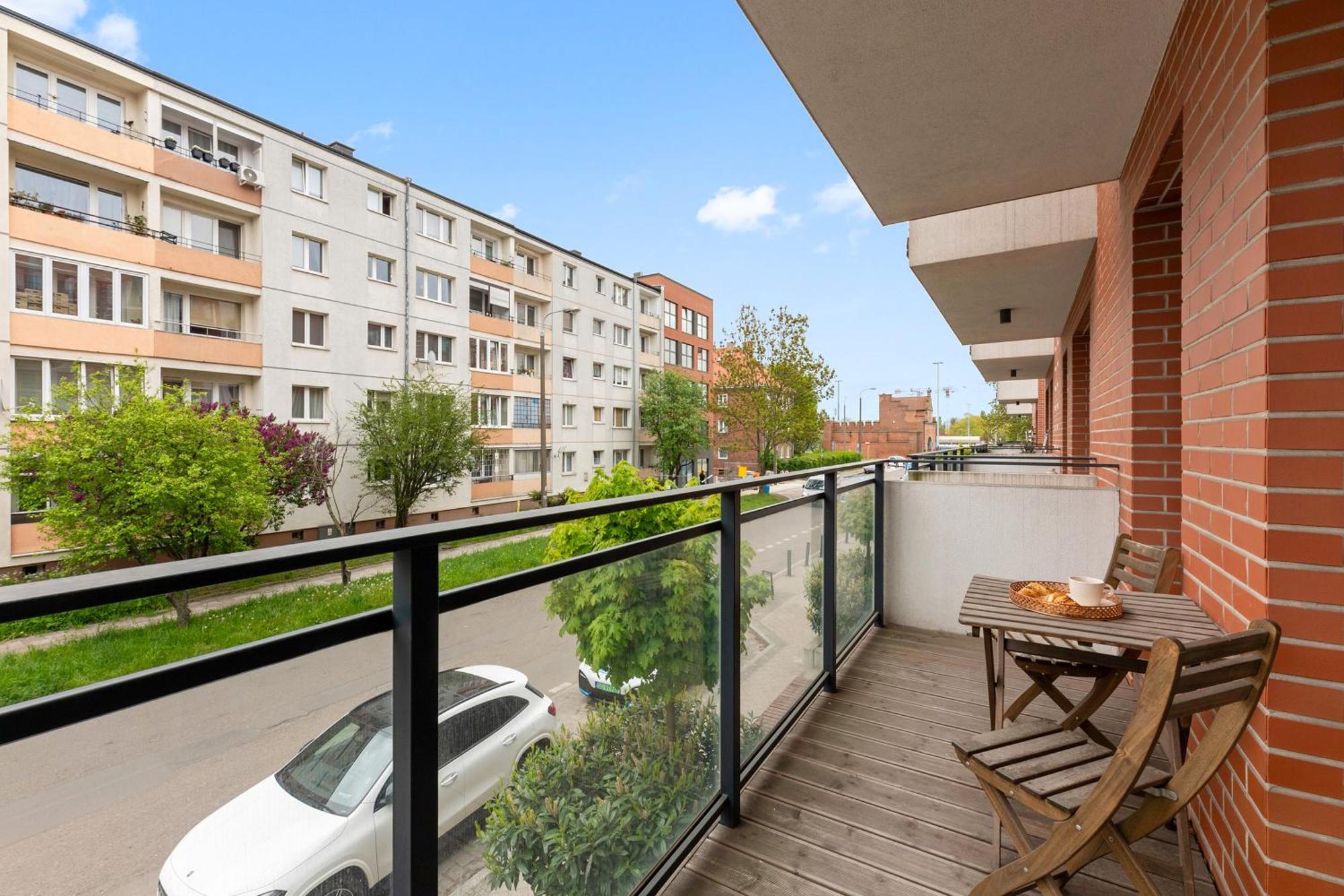 City Center Nowa Grobla Apartments & Parking By Downtown Apartments غدانسك الغرفة الصورة