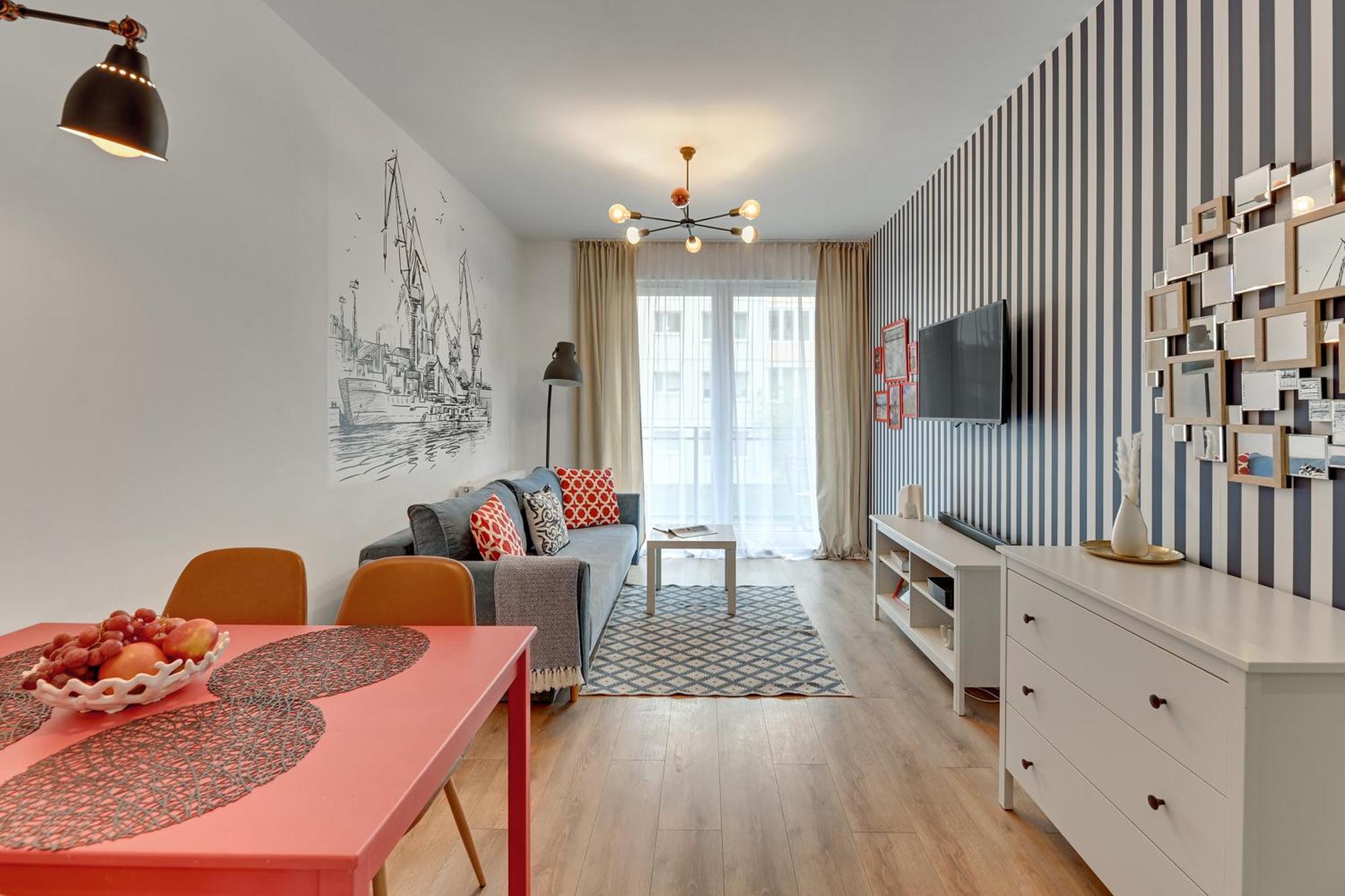 City Center Nowa Grobla Apartments & Parking By Downtown Apartments غدانسك الغرفة الصورة
